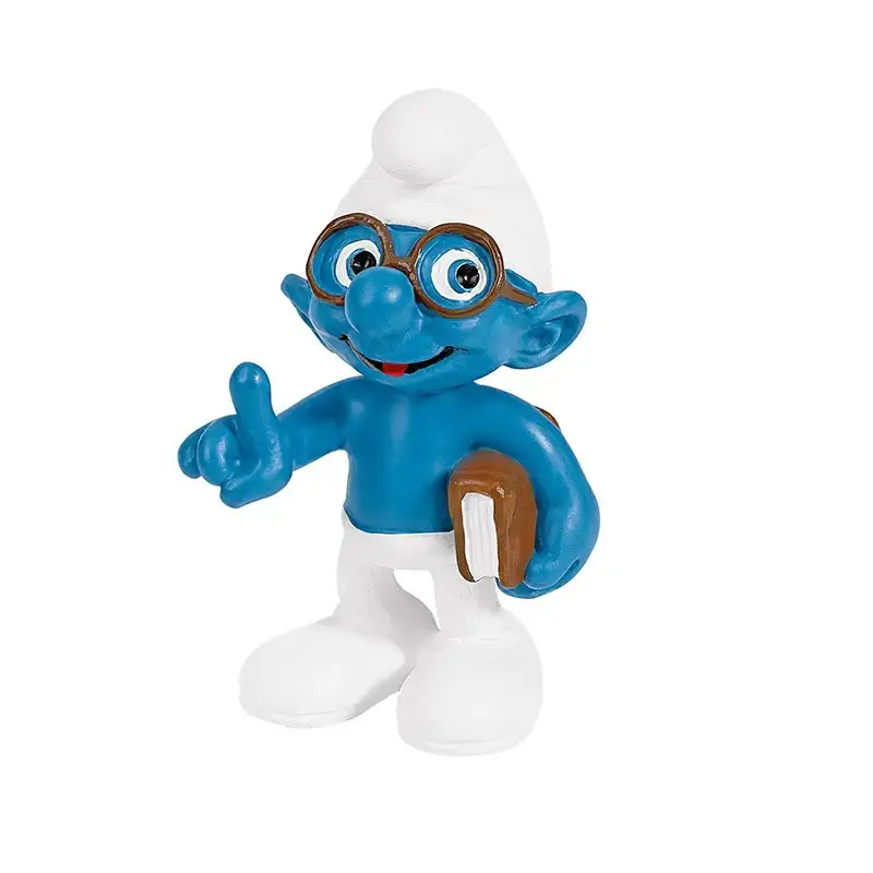 SCHLEICH Pitufos 20734 Brainy Smurf With Book