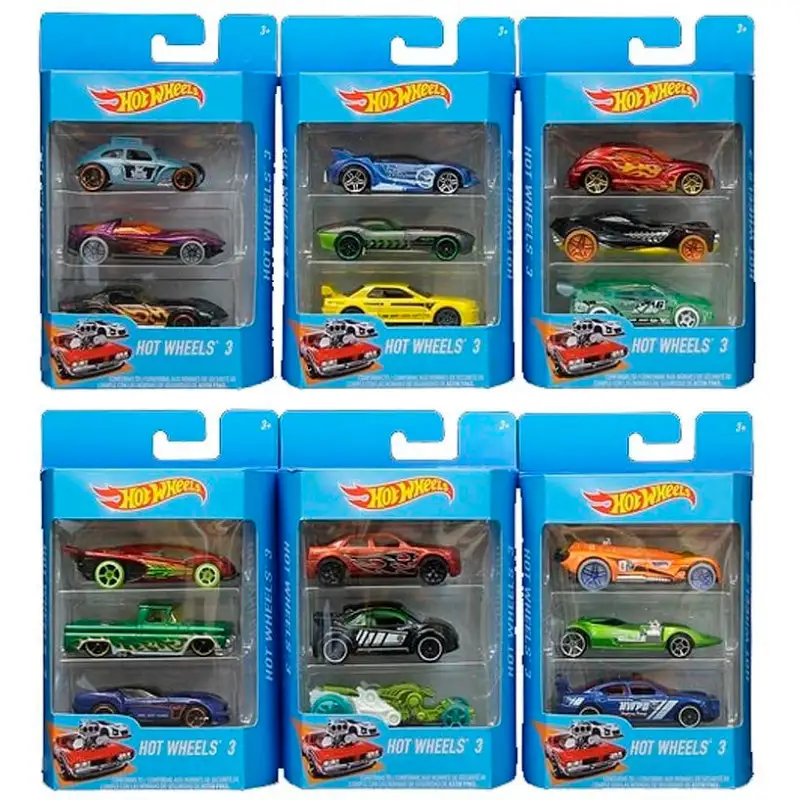 Mattel Hot Wheels K5904 Vehiculos 3 Pack