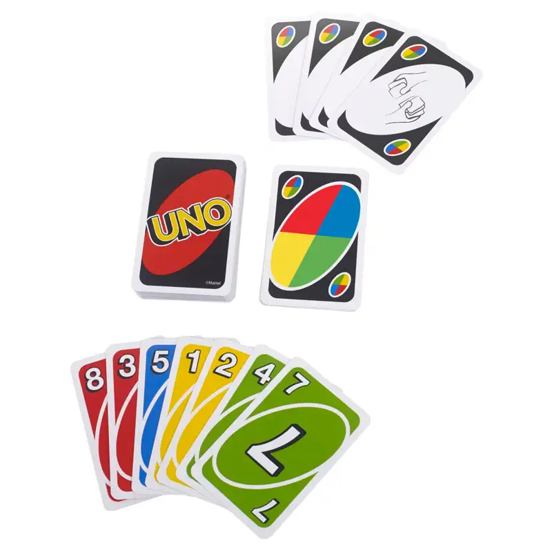Mattel Uno Card Game Dsp Intl W2087