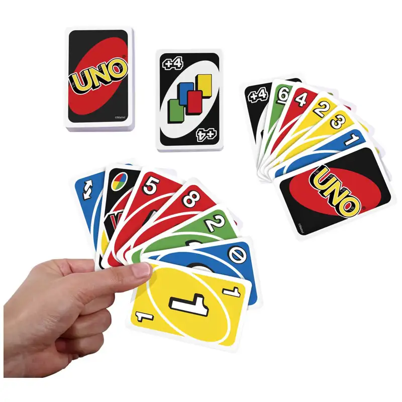Mattel Uno Card Game Dsp Intl W2087