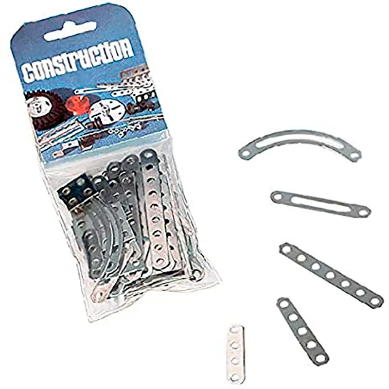 EITECH SUPPLEMENT SET C102 2-9 HOLE FLAT PCS & METAL PLATES 00102