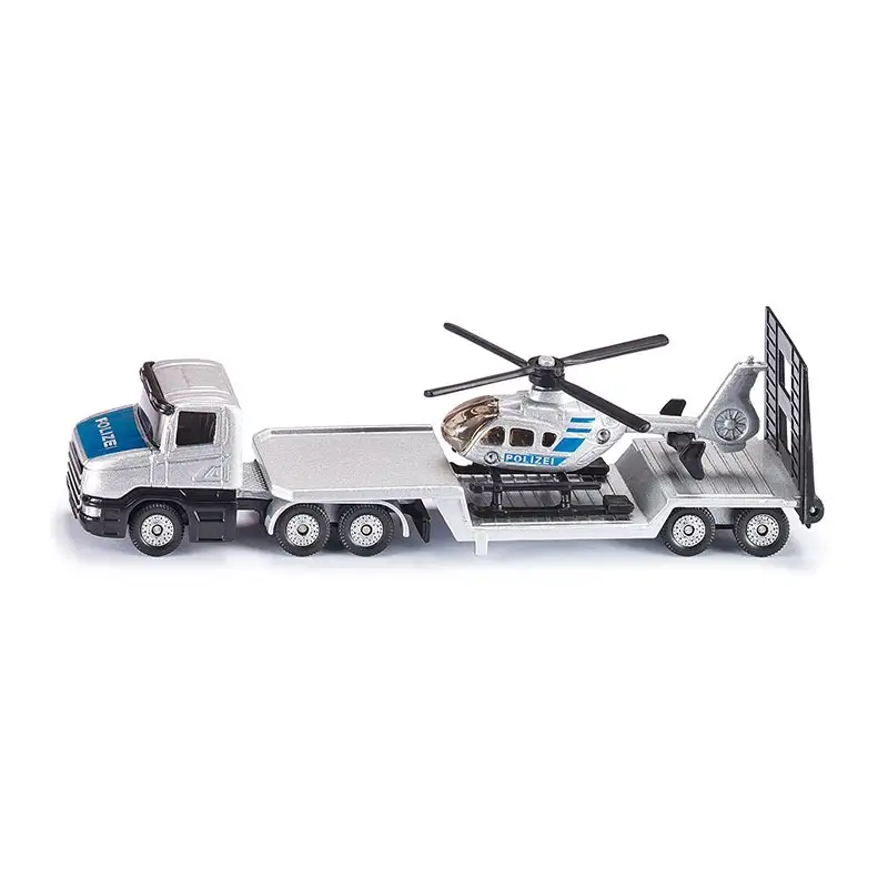 Siku Blister 1610 Cargador Bajo Con Helicoptero