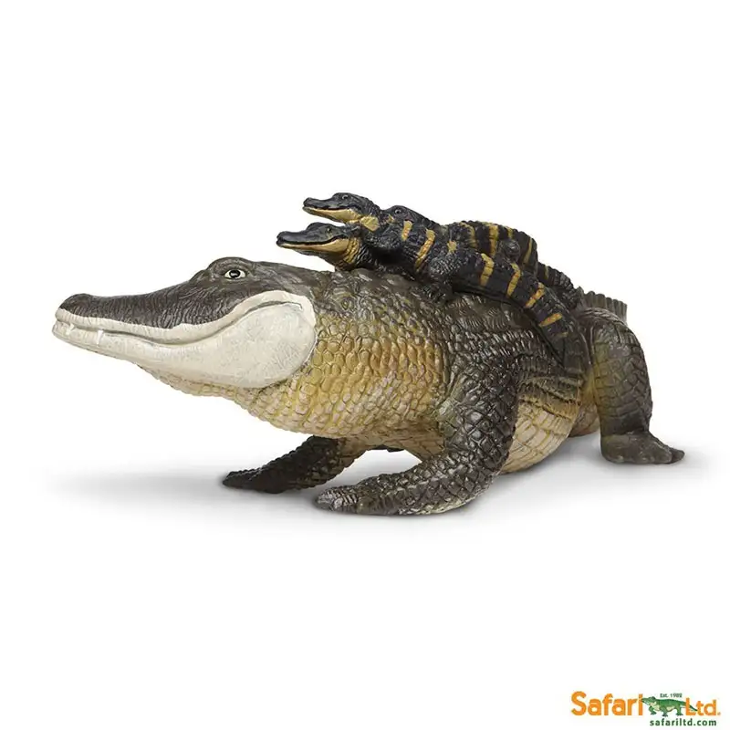 Safari Criatura Increible 259629 Alligator With Babies