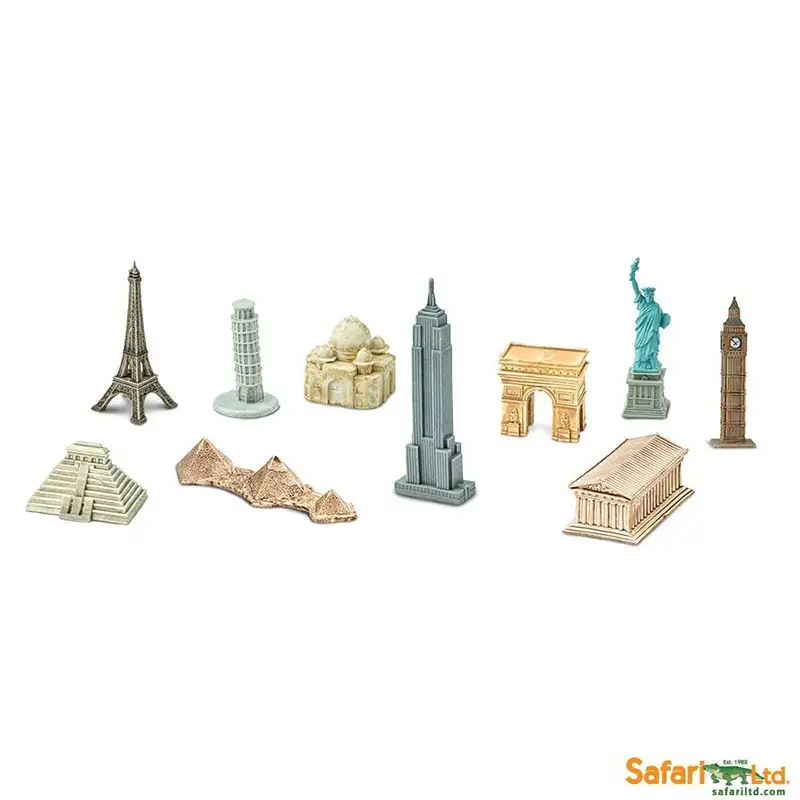 Safari Toobs 679604 Around The World