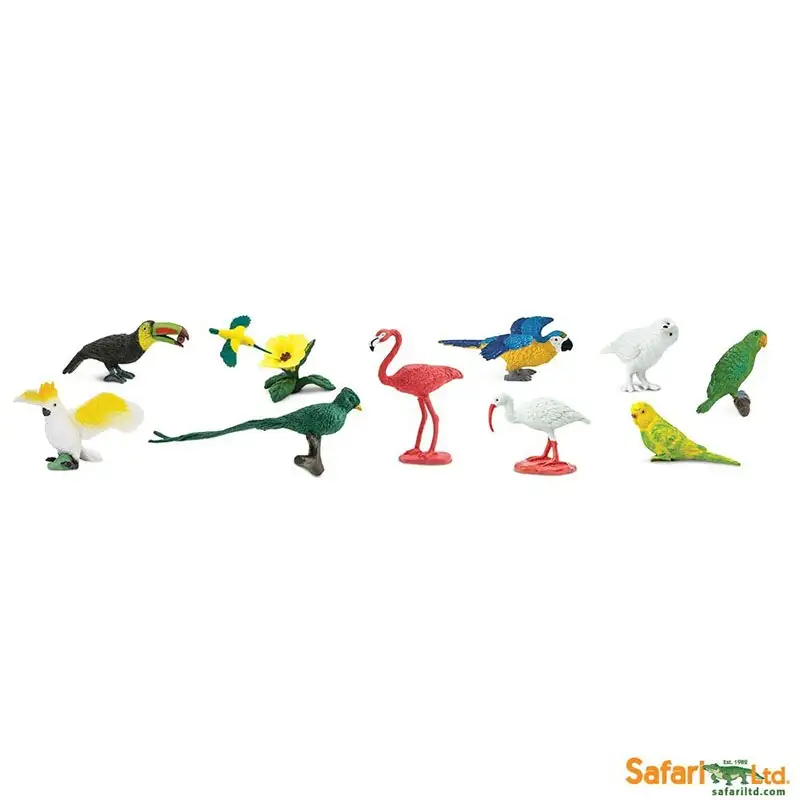 Safari Toobs 680404 Exotic Birds