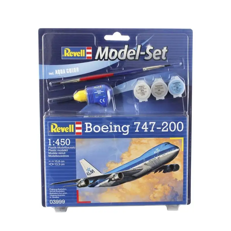 Revell Modelo 63999 Model Set Boeing 747-200 1450