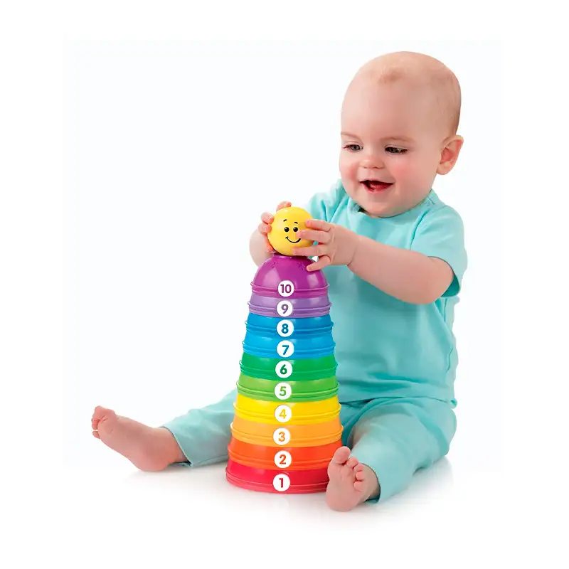 Mattel Fisher Price W4472 Tazas Actividad Apilables