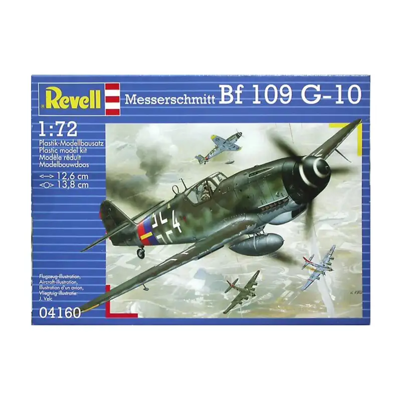 Revell Model 04160 Messerschmitt Bf 109 G-10 Escala 172