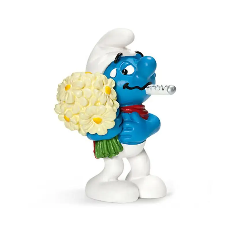 SCHLEICH Pitufos 20752 Get Well Soon Smurf