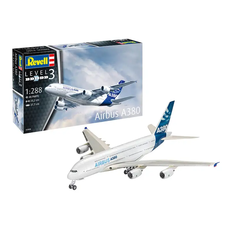REVELL Model 03808 Airbus A380 "New Livery"