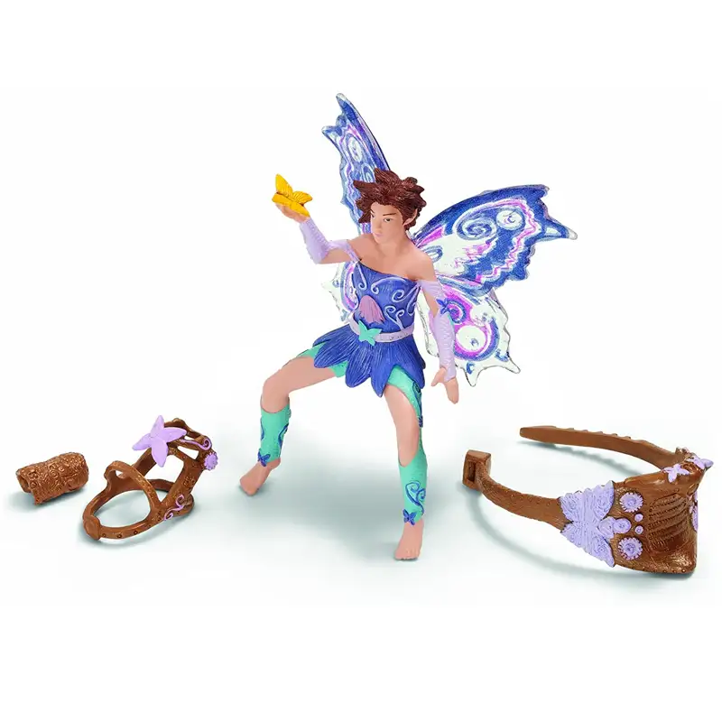 SCHLEICH ELF RINDING SET LIMEYA 42099