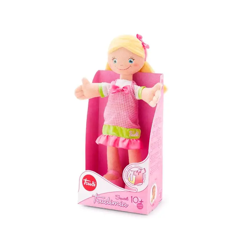 TRUDI DOLL 30CM PINK SKIRT 64159