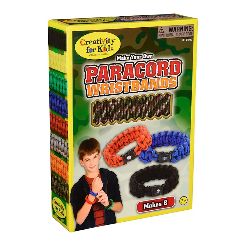 CREATIVITY FOR KIDS 1199000 Kit de Pulseras de Paracord