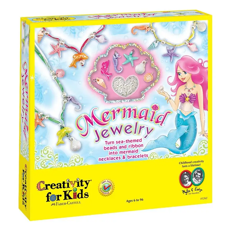 Creativity For Kids 1262000 Kit De Artesania Joyas De Sirena