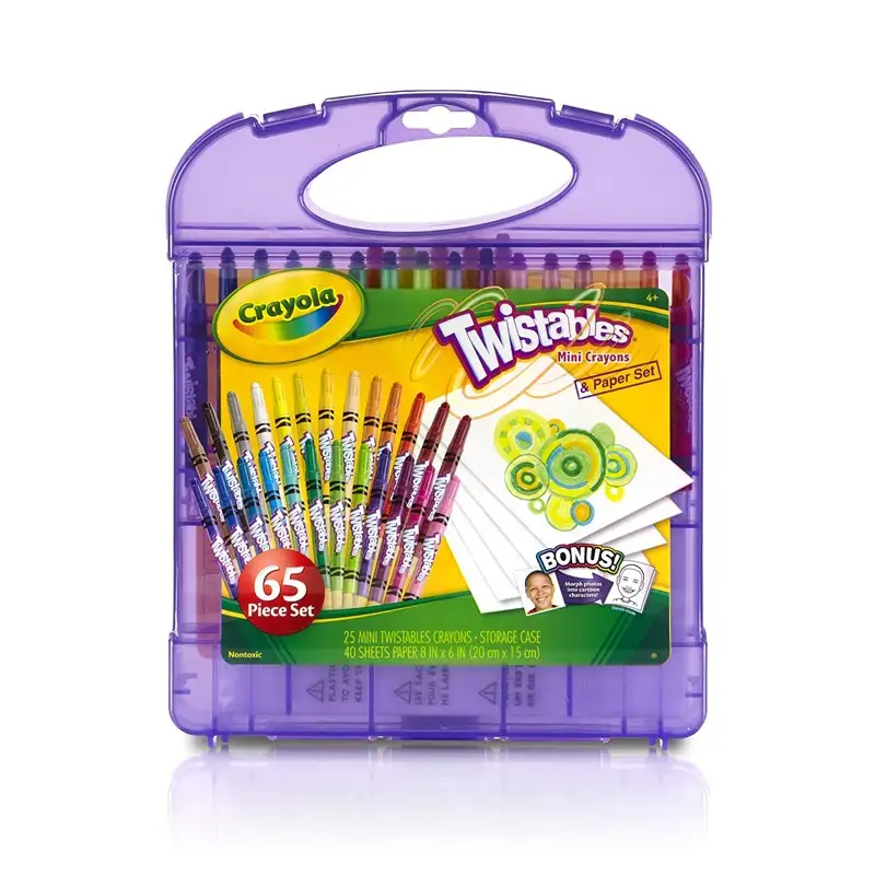 Crayola C045227 Kit Verde Marcadores Pip-Squeaks 65 Piezas