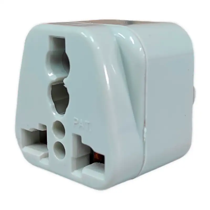 COCODRILO CABLES P510 Adaptador De Corriente Redondo A Plano