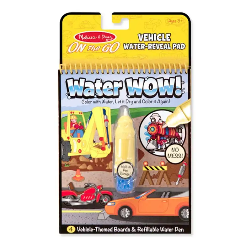 Melissa & Doug Water Wow Vehicles 15375