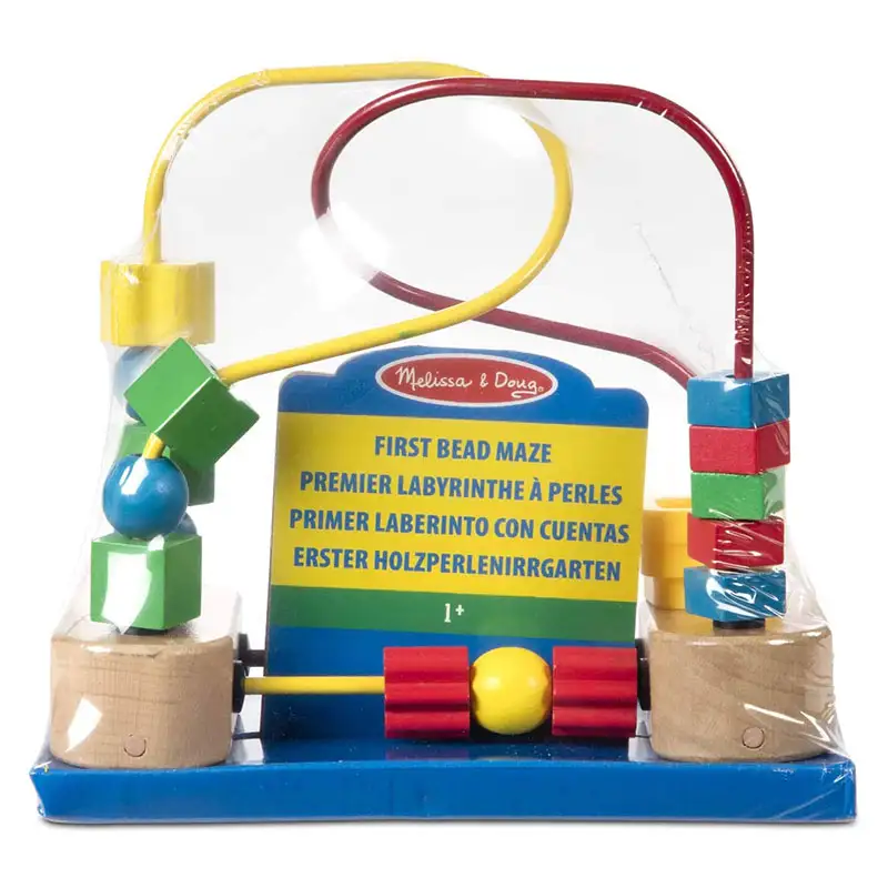 Melissa & Doug Primer Laberinto de Cuentas