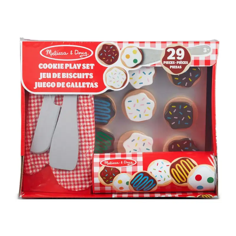 MELISSA WOODEN COOKIE SET 14074
