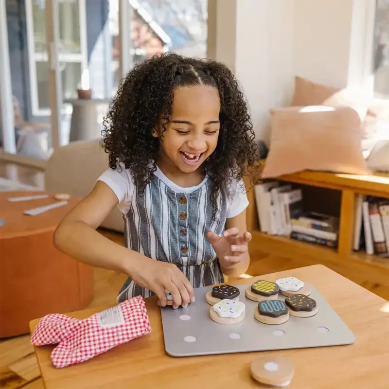 MELISSA WOODEN COOKIE SET 14074