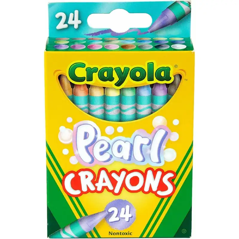 Crayola 684012 Lapices De Colores Aperlado 24 Unidades