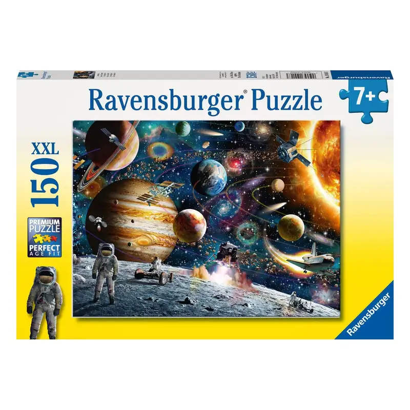 Ravensburger Rompecabeza Para Niño 2D 10016 3 En El Espacio 150 Piezas Xxl