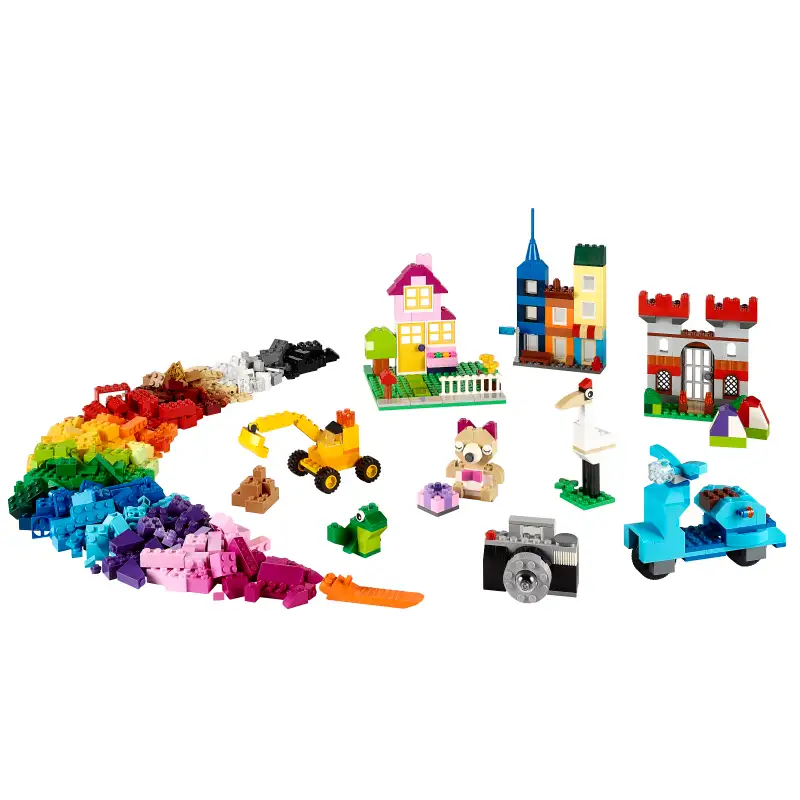 Lego Ideas 10698 Caja De Ladrillos Creativos Grande
