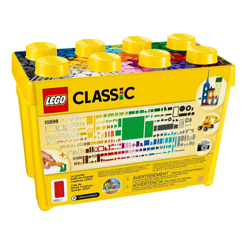 Lego Ideas 10698 Caja De Ladrillos Creativos Grande