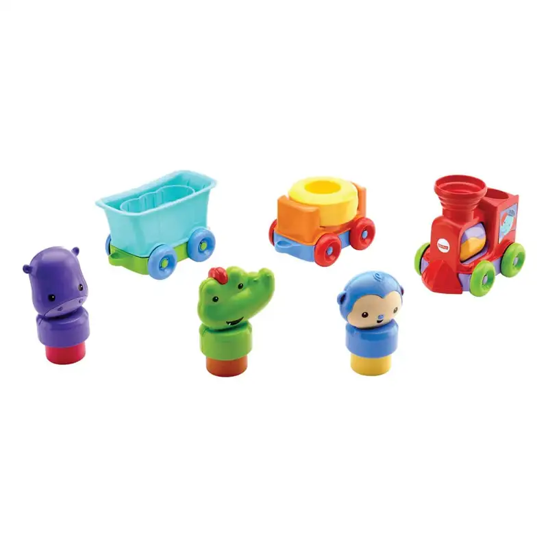 Mattel Fisher Price Dmc44 Tren Animales Divertidos