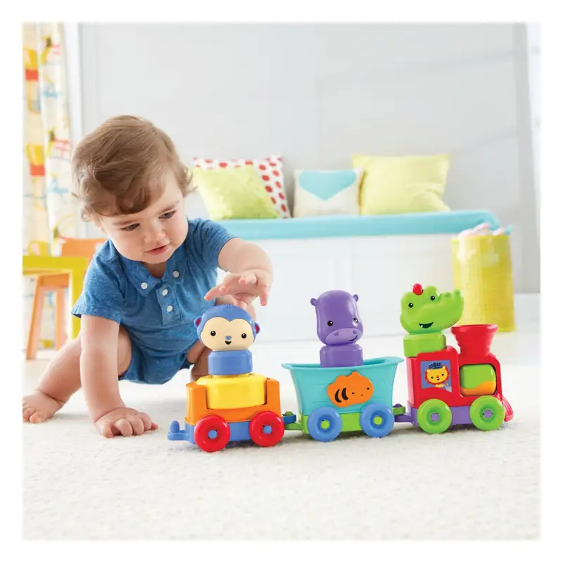 Mattel Fisher Price Dmc44 Tren Animales Divertidos