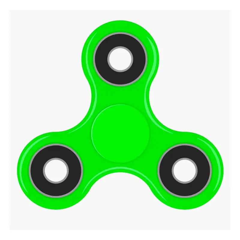 FIDGET SPINNER STANDARD SPINNER (GREEN)