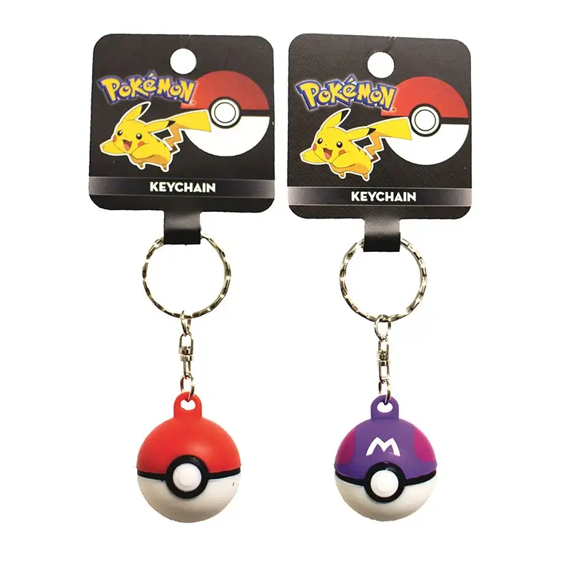 POKEMON 23785-86 Llaveros Pokeball Keychain