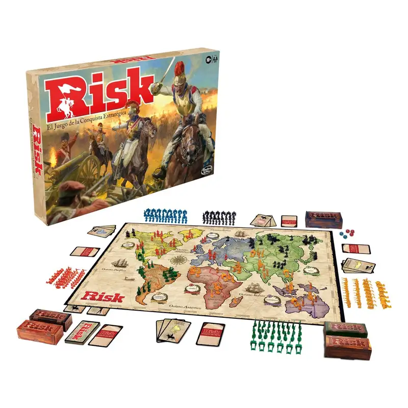 HASBRO Gaming B7404 Juego de Mesa Risk