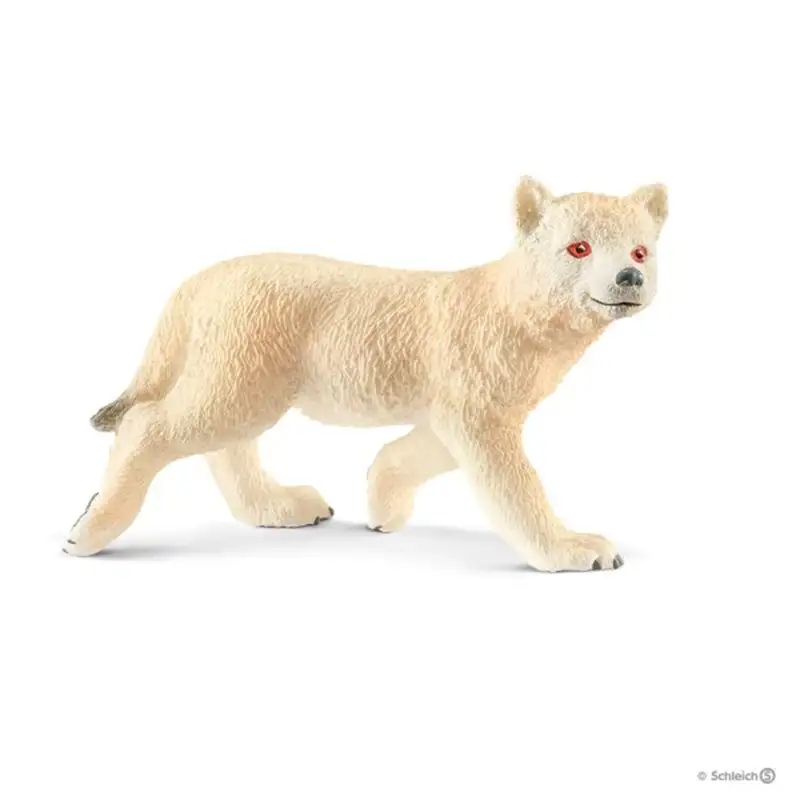 SCHLEICH Vida Salvaje 14804 Cachorro de Lobo Artico