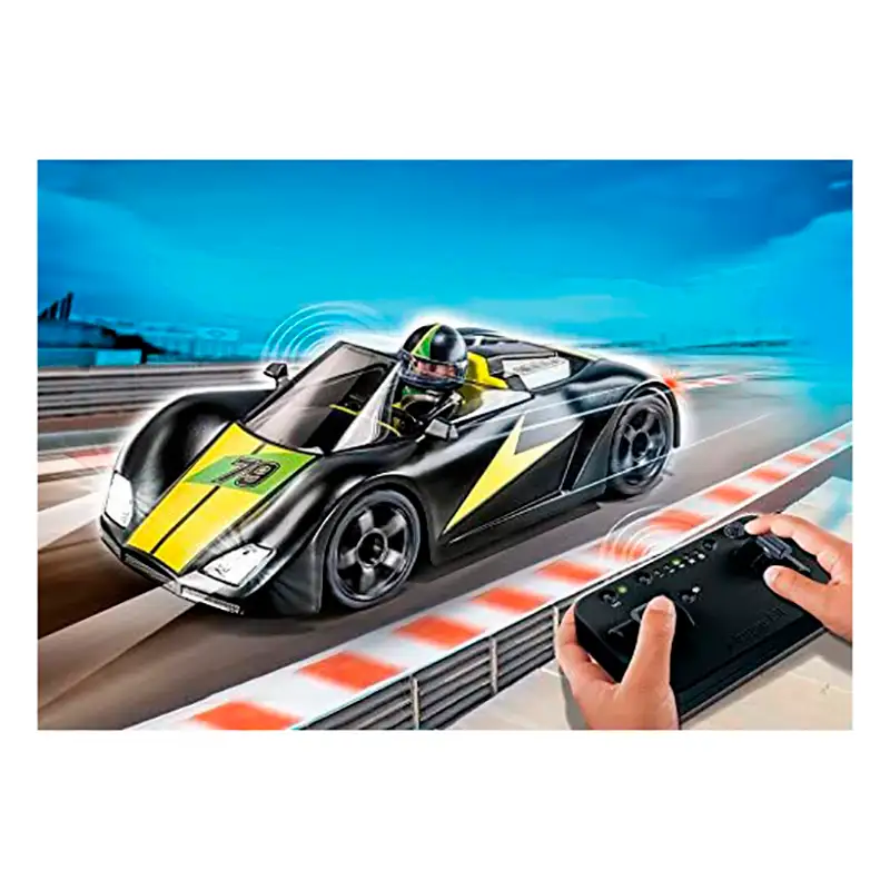 PLAYMOBIL Action 9089 Racer Deportivo RC.