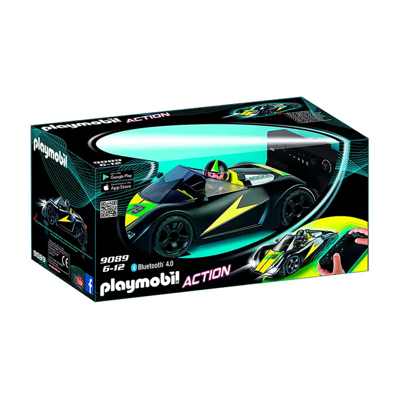 PLAYMOBIL Action 9089 Racer Deportivo RC.