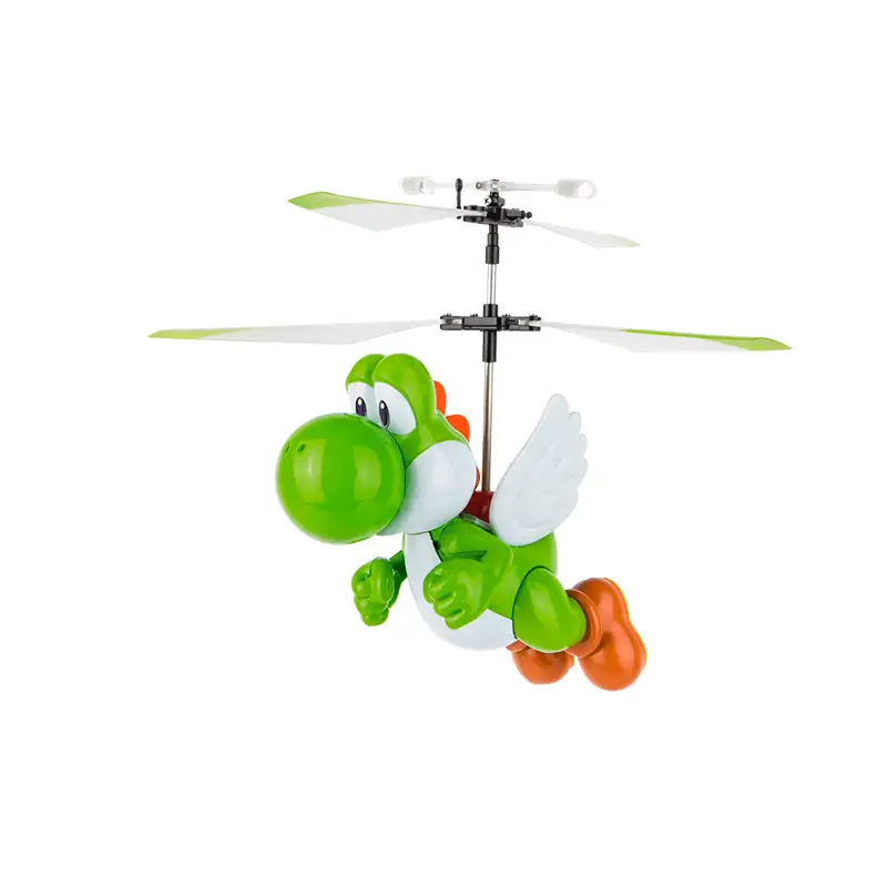 Carrera Vehiculo A Control Remoto Flying Super Mario Flying Yoshi Helicóptero Verde (Green)