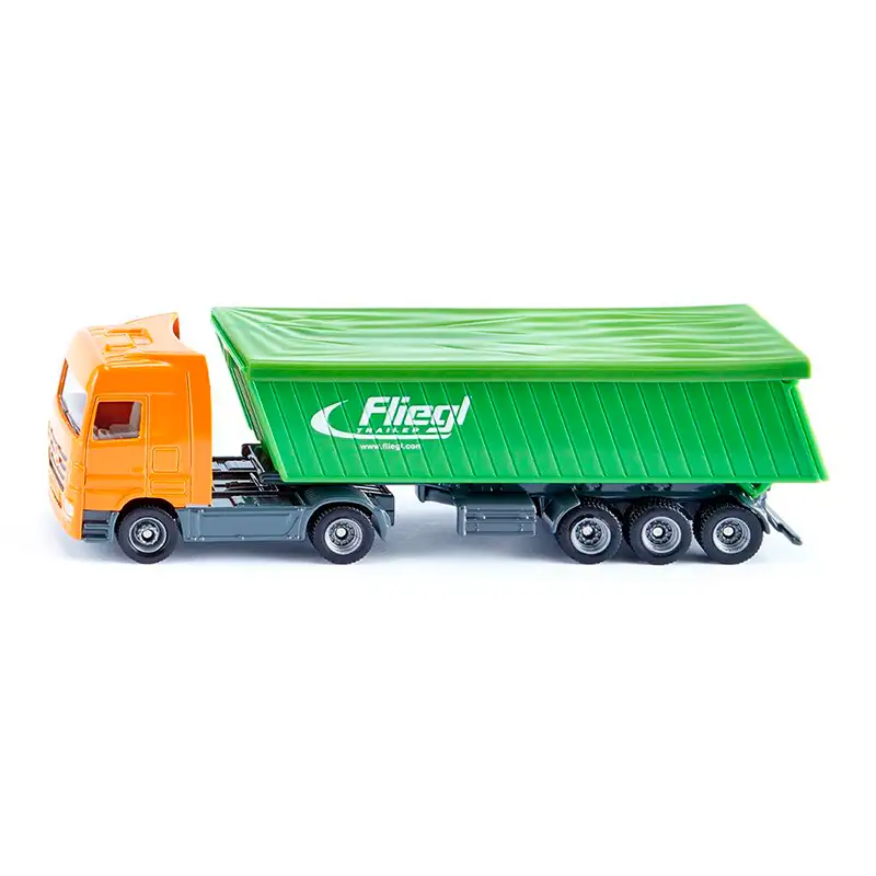 Siku Super 1796 Camion Mercedes Con Remolque Y Techo Escala 187
