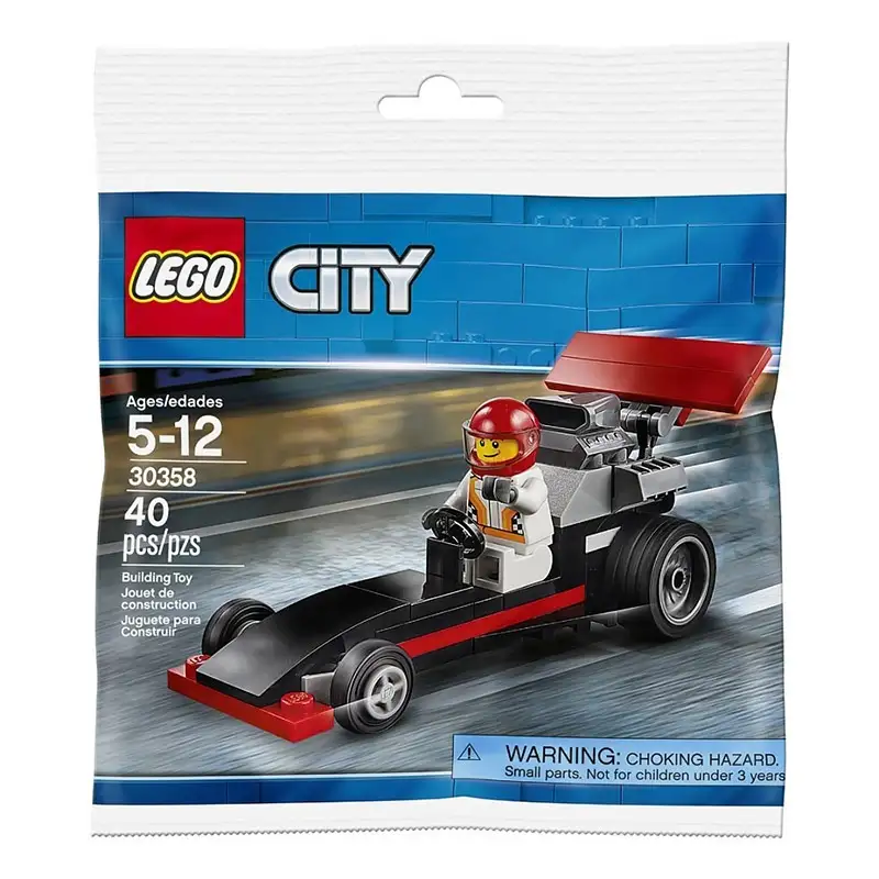 Lego City 30358 Dragster Polybag