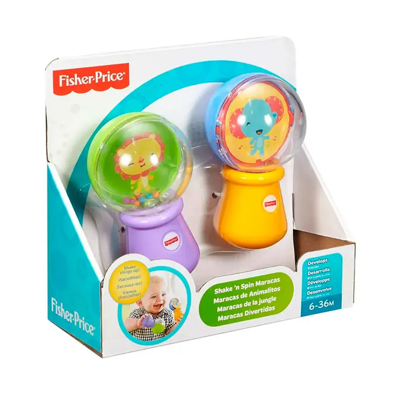 Mattel Fisher Price Dmc42 Maracas De Animalitos