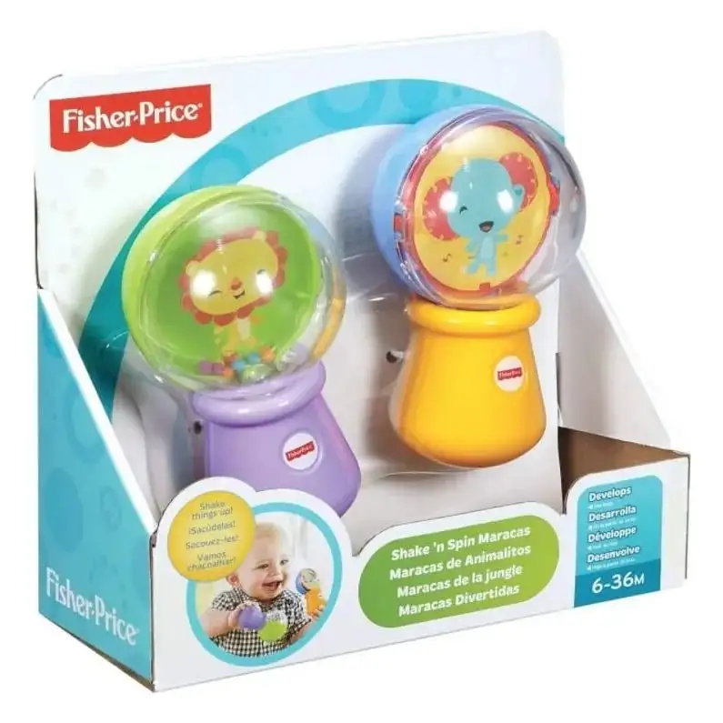 Mattel Fisher Price Dmc42 Maracas De Animalitos