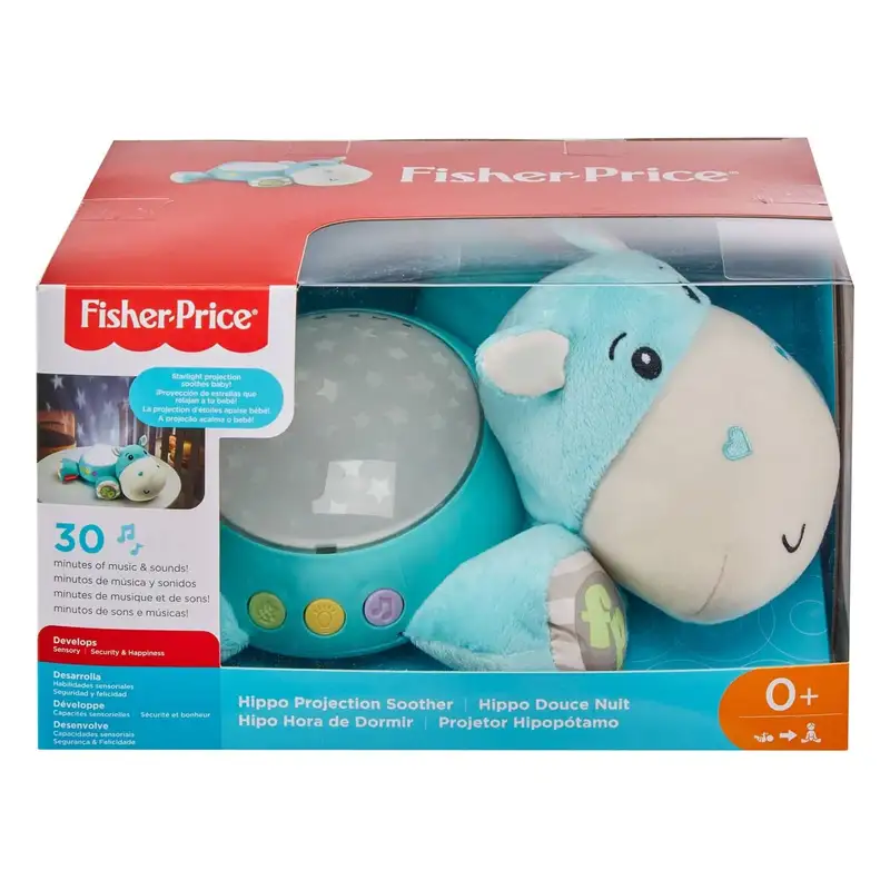Mattel Fisher Price Cgr38 Lámpara Musical Hipopótamo