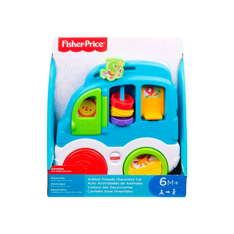 Mattel Fisher Price Cmv95 Vehiculo Actividades De Animales S2 Surtido