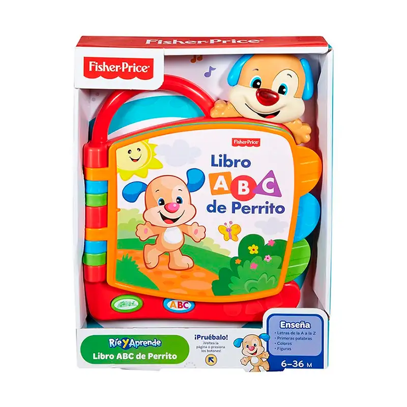 Mattel Fisher Price Dlh74 Libro Abc De Perrito