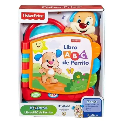 Mattel Fisher Price Dlh74 Libro Abc De Perrito