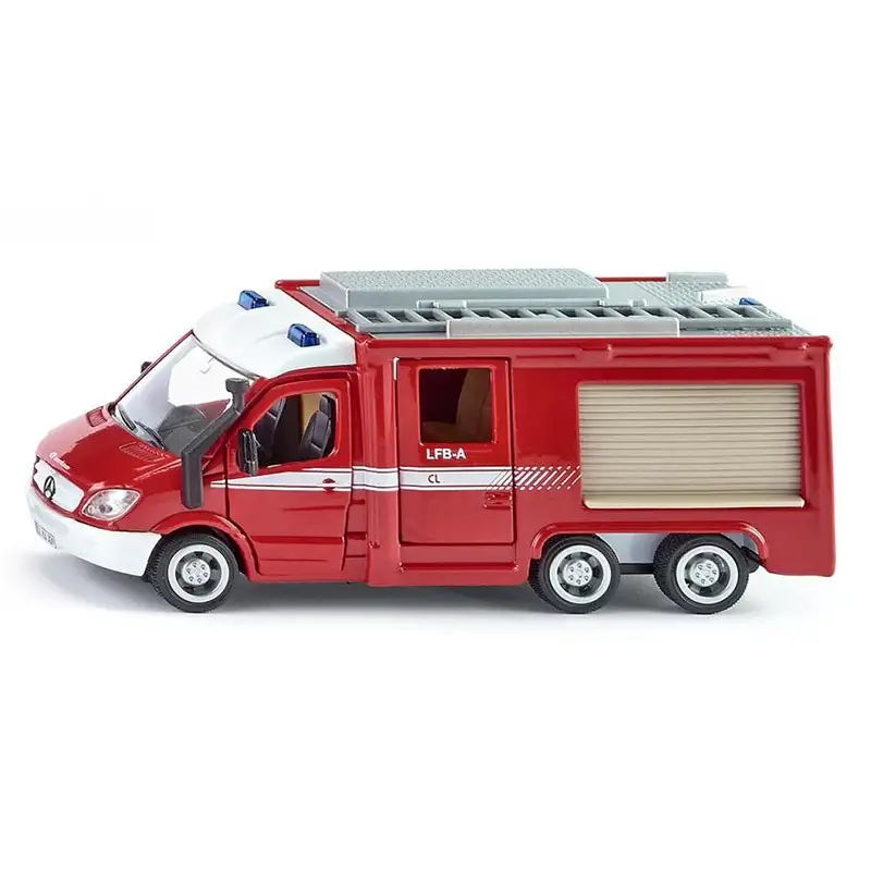 SIKU Super 2113 Camion de Bomberos Mercedes-Benz Sprinter 6X6 Escala 150
