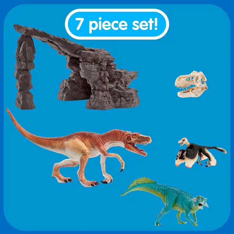Schleichdinosaur Set With Cave