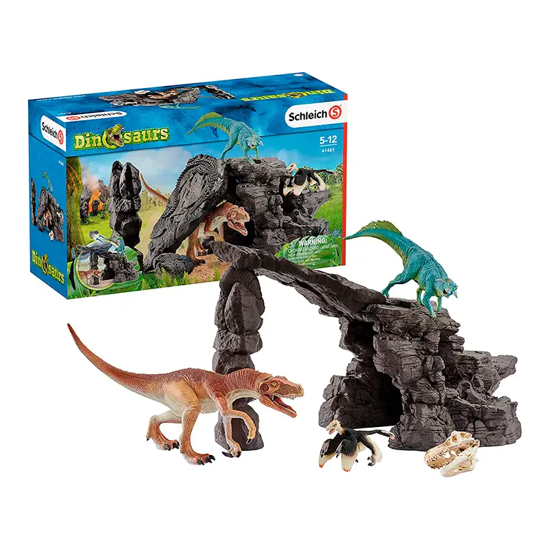 Schleichdinosaur Set With Cave