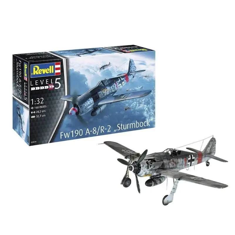 REVELL Modelo 3874 Fw190 A-8 Sturmbock