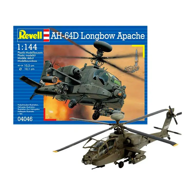 Revell Model 04046 Helicoptero Ah-64D Longbow Apache